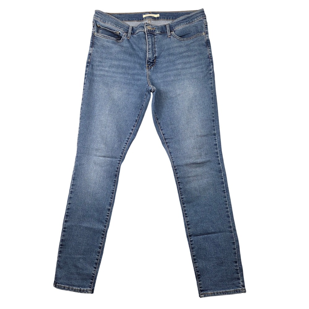 Levi's 311 Shaping Skinny Jeans Men 31x30 Blue Excellent Medium Wash Denim
